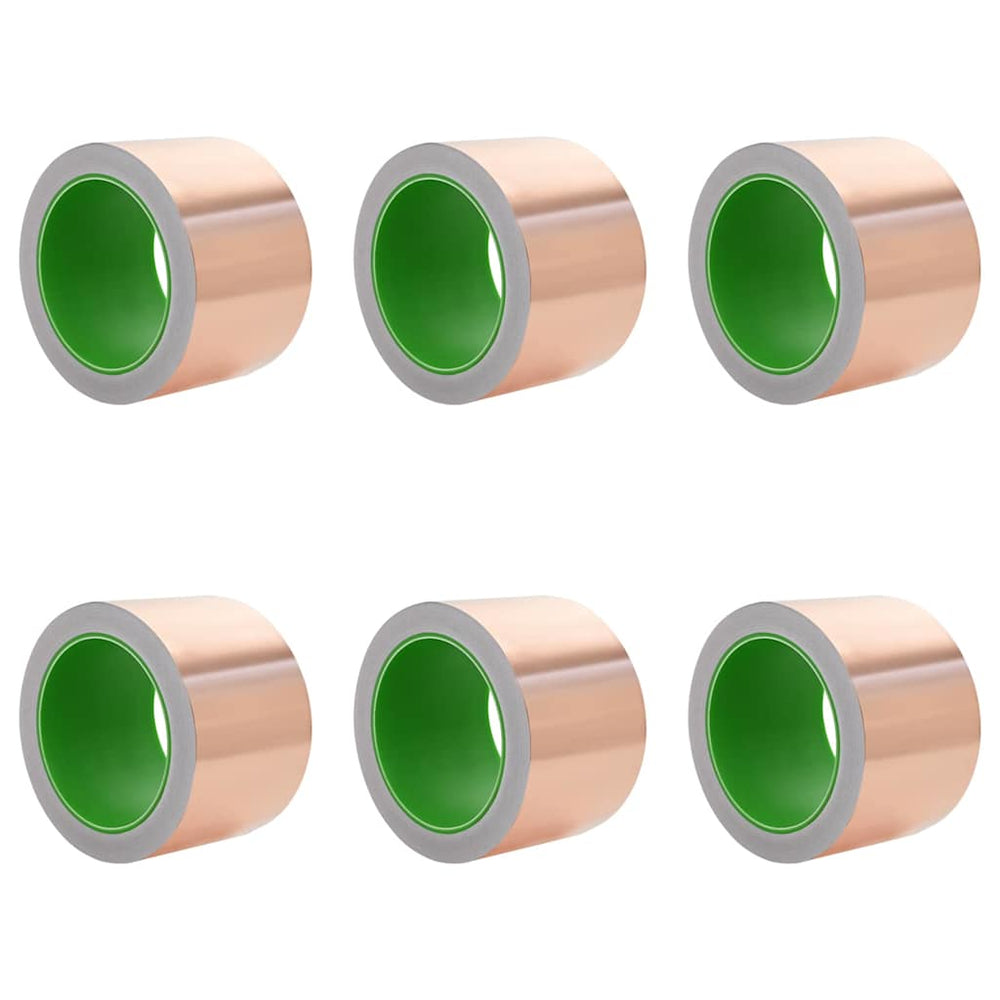 Kupferband 6er-Set, 2000 x 7 cm