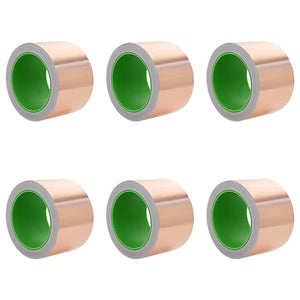Kupferband 6er-Set, 2000 x 7 cm