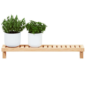 Wandregal Natur Walnuss Massivholz 62cm