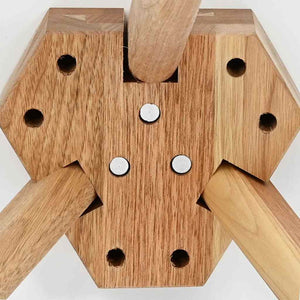 Couchtisch 3er Set Walnuss Massivholz
