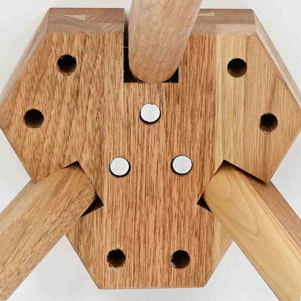 Couchtisch 3er Set Walnuss Massivholz