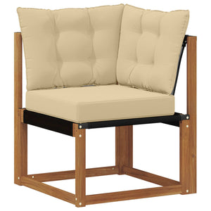 Outdoor Sofagarnitur mit Kissen, 10-teilig