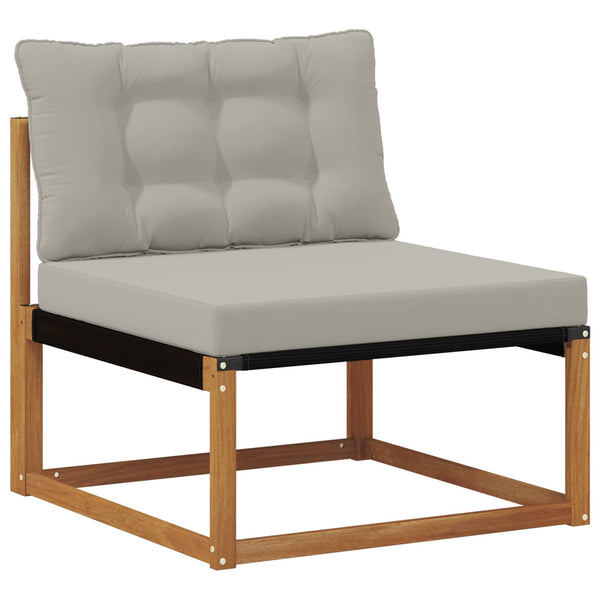 Outdoor Sofagarnitur mit Kissen, 7-teilig