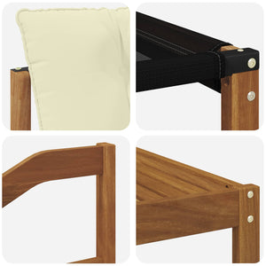 Outdoor Sofagarnitur mit Kissen, 11-teilig