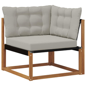 Outdoor Sofa Set mit Kissen, 11-teilig