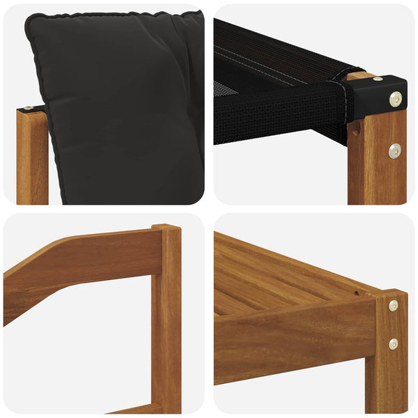 Outdoor Sofagarnitur mit Kissen, 11-teilig
