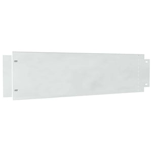 Verzinkte Rasenkanten Silber 20 Stk.