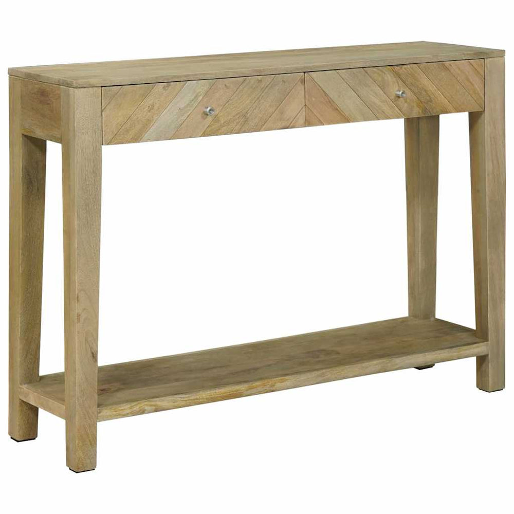 Konsolentisch Grau 110cm mit Schubladen