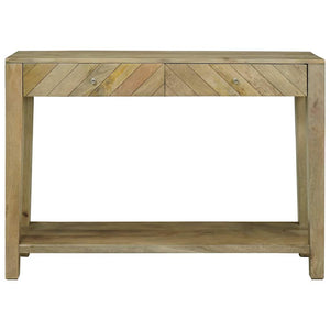 Konsolentisch Grau 110cm mit Schubladen