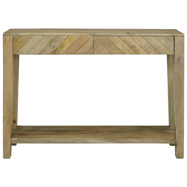 Konsolentisch Grau 110cm mit Schubladen