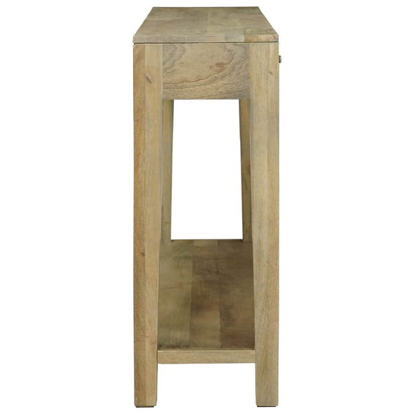Konsolentisch Grau 110cm mit Schubladen