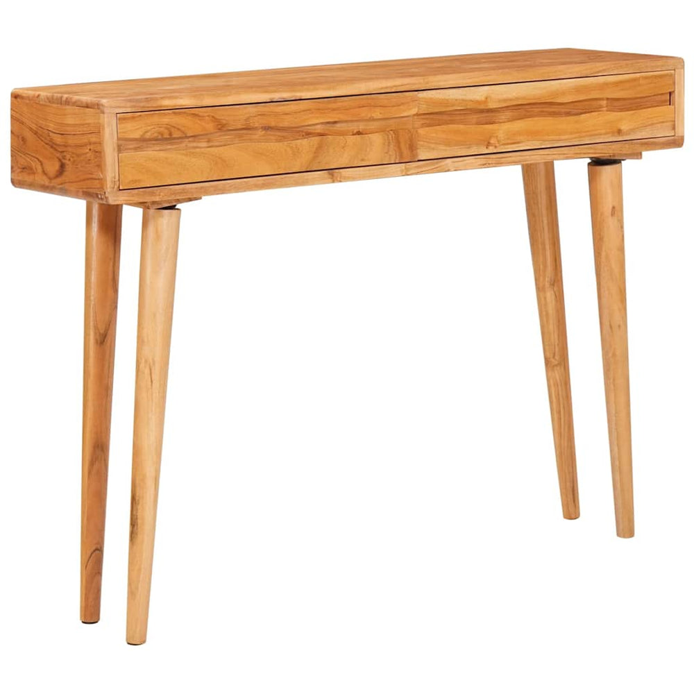 Konsolentisch Braun Akazie Massivholz 110cm