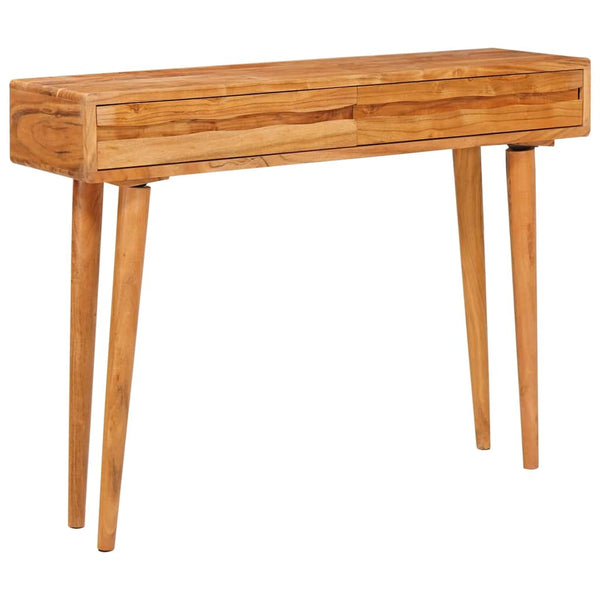 Konsolentisch Braun Akazie Massivholz 110cm