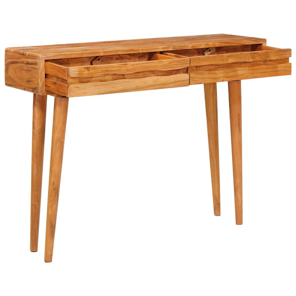Konsolentisch Braun Akazie Massivholz 110cm