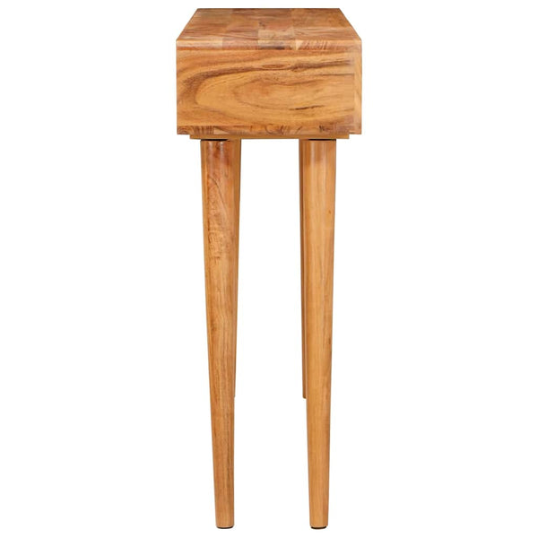 Konsolentisch Braun Akazie Massivholz 110cm