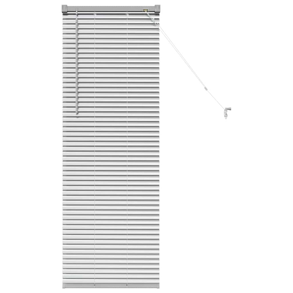 Aluminium Jalousie Silber 130x40cm