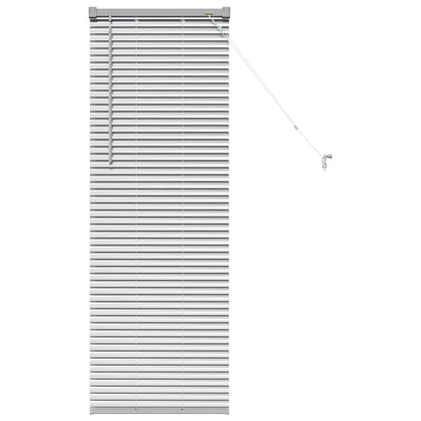 Aluminium Jalousie Silber 130x40cm