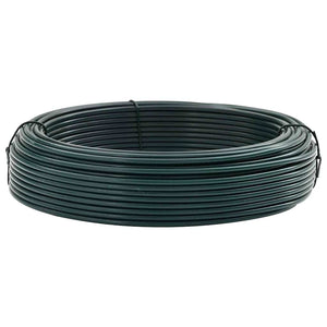 Grüner Zaunbindedraht PVC 25 m