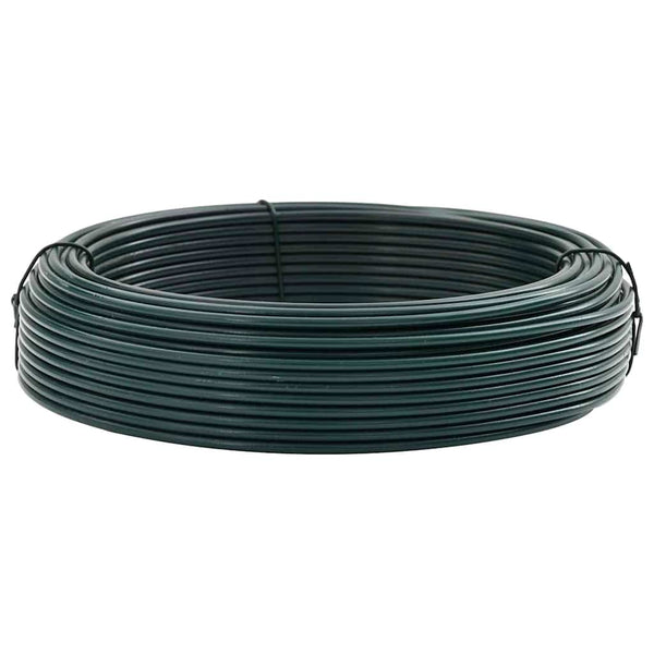 Grüner Zaunbindedraht PVC 25 m