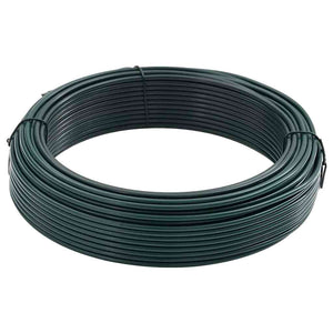 Grüner Zaunbindedraht PVC 25 m