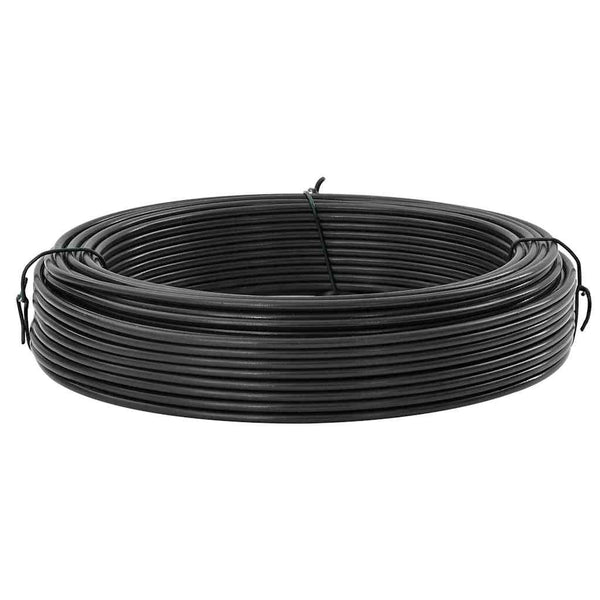 Anthrazit Zaunbindedraht 33 m PVC
