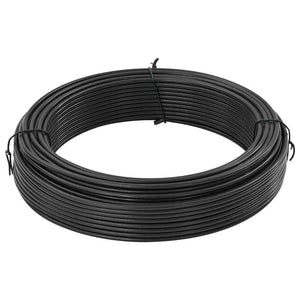 Anthrazit Zaunbindedraht 80 m PVC