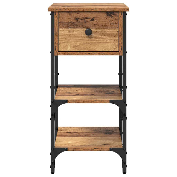 Nachttische 2er Set Braun