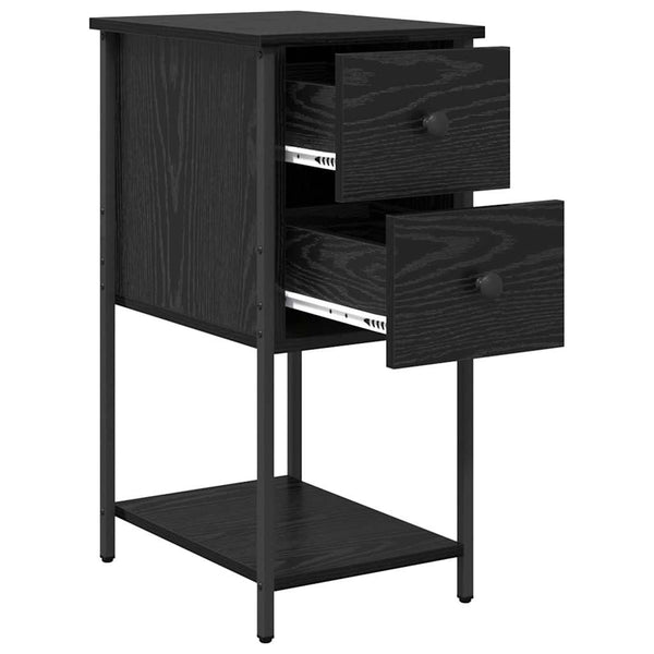 Nachttisch Schwarze Eiche Holz