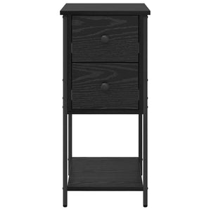 Nachttisch 2er Set Schwarze Eiche