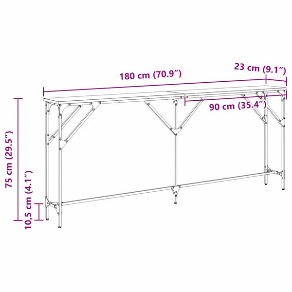 Konsolentisch Artisan Eiche 180 cm