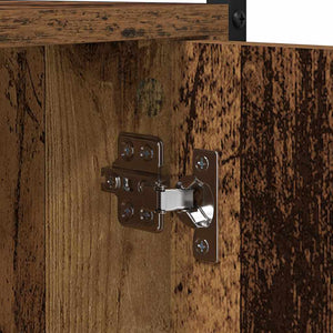 Waschmaschinen-Schrank Altholz