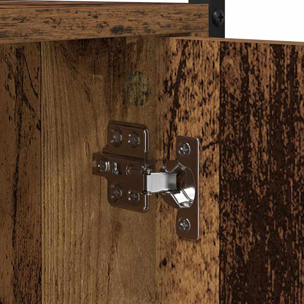 Waschmaschinen-Schrank Altholz