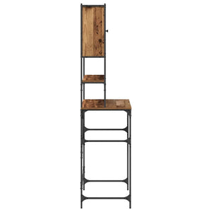 Waschmaschinen-Schrank Altholz