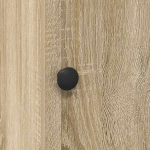 Küchenschrank Beige mit Regalen 35x50x180cm