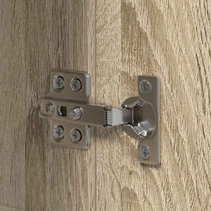 Küchenschrank Beige mit Regalen 35x50x180cm