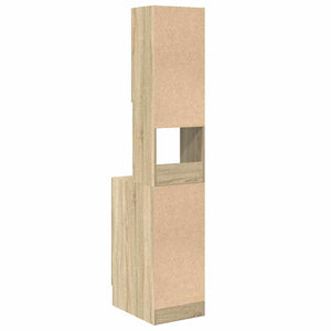 Küchenschrank Beige mit Regalen 35x50x180cm