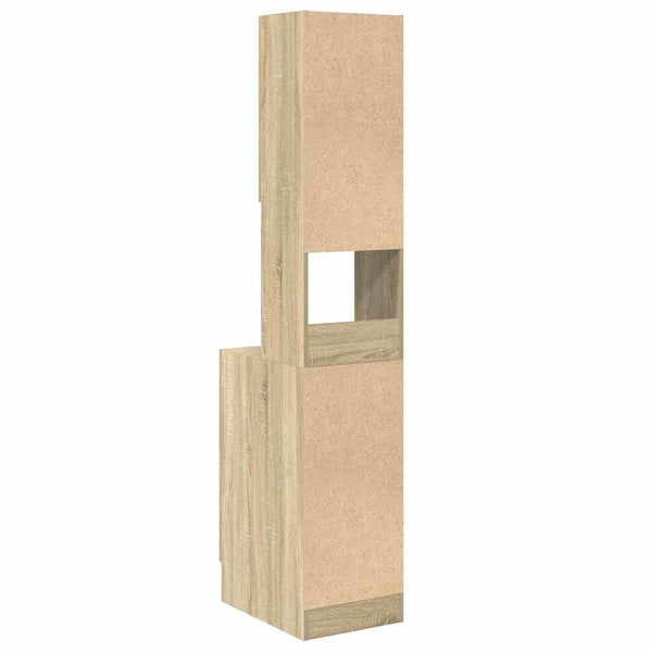 Küchenschrank Beige mit Regalen 35x50x180cm