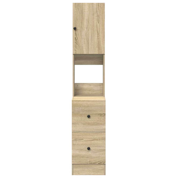 Küchenschrank Beige mit Regalen 35x50x180cm
