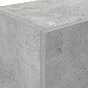 Grauer Küchenschrank mit Regal, 180 cm hoch