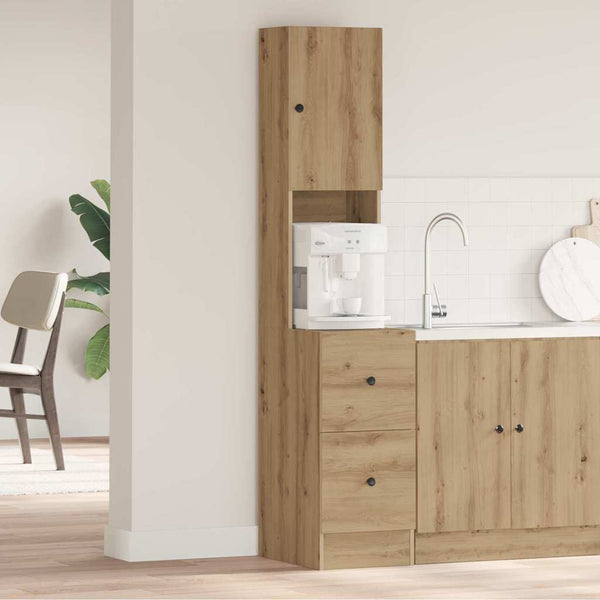 Küchenbuffet Artisan Eiche 32x50x180 cm