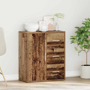 Sideboard Altholz mit Schubladen 60x31x70 cm