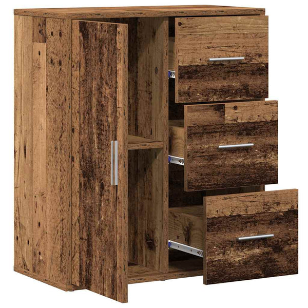Sideboard Altholz mit Schubladen 60x31x70 cm