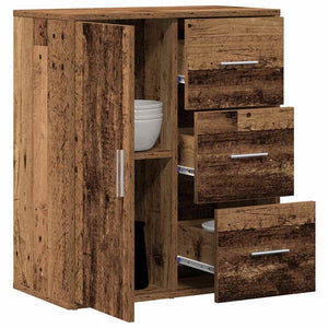 Sideboard Altholz mit Schubladen 60x31x70 cm