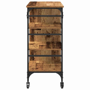 Küchenwagen Altholz 87,5x39x84,5 cm