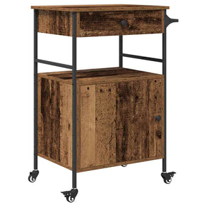 Küchenwagen Altholz 56x43x89,5 cm