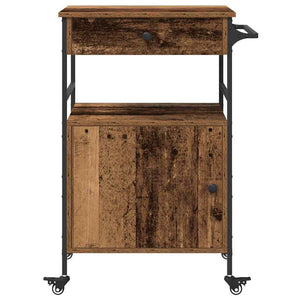 Küchenwagen Altholz 56x43x89,5 cm