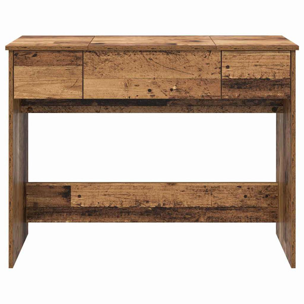 Kosmetiktisch Altholz mit Schubladen