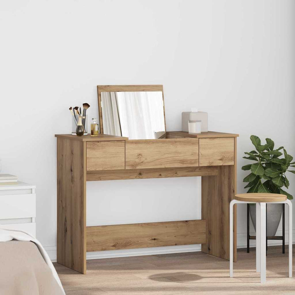 Kosmetiktisch Artisan Eiche mit Schubladen