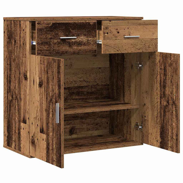 Sideboard Altholz mit Schubladen 78x38x80 cm
