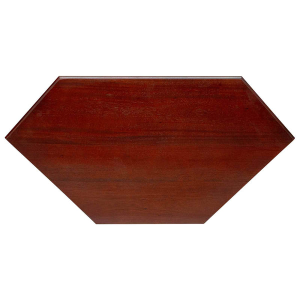 Eck-TV-Schrank Mahagoni Braun
